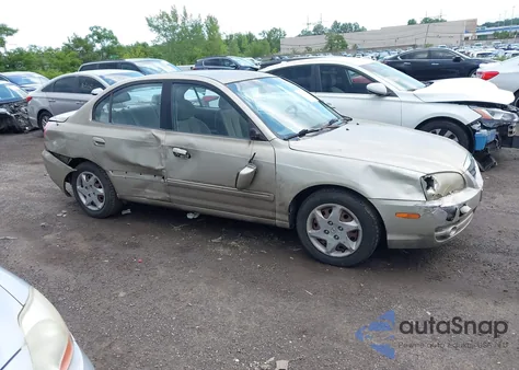 2005 Hyundai Elantra Gls/Gt z USA, uszkodzony, nr VIN KMHDN46D45U952614